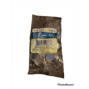 Cup pull satin nickel 3/4 in